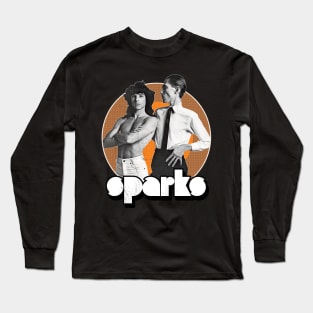 Retro Sparks Band Synth Tribute Long Sleeve T-Shirt